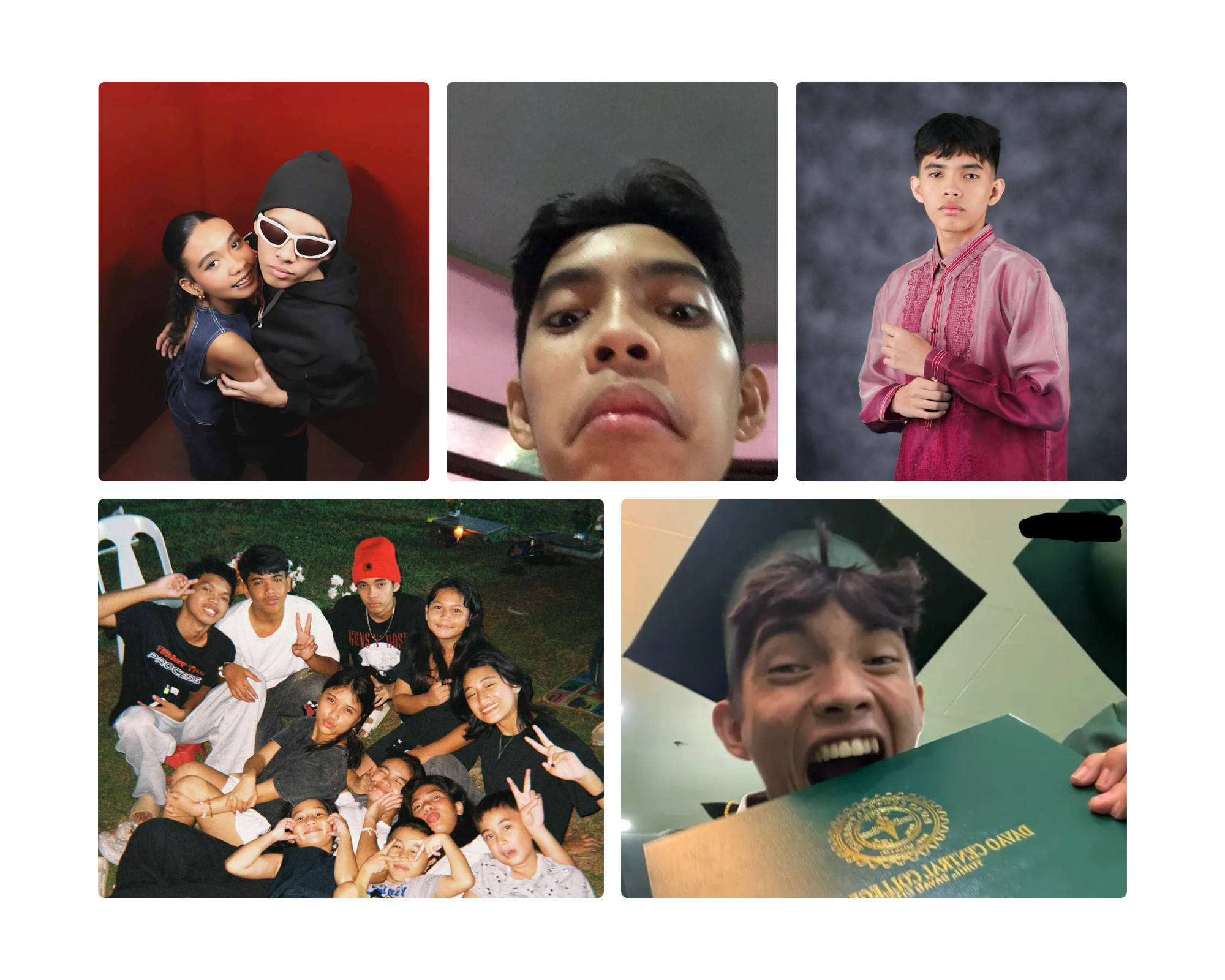 Photo collage representing who I am